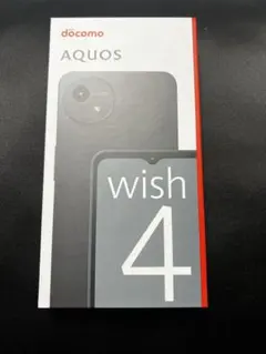 新品 未使用】docomo AQUOS wish 4 ブラック 本体 - メルカリ