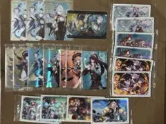 原神 ウエハース メタリックカード 21点 まとめ売り