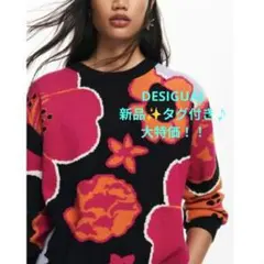 新品 タグ付き♪　Desigual　定価22,800円 セーター 大特価！