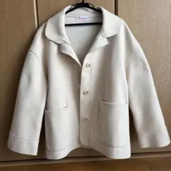 アイボリー ジャケット レディース