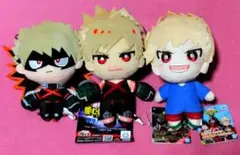 【3点セットタグ付】爆豪勝己 僕のヒーローアカデミアともぬい ぬいぐるみ