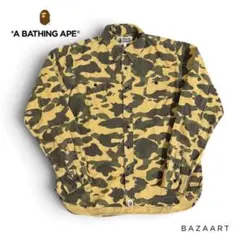 新品 BAPE エイプ ロンT カモ トライバル 迷彩 長袖 XL - メルカリ