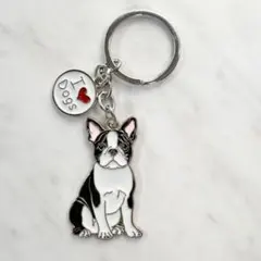 【キーホルダー】フレンチブルドッグ ＊ フレブル