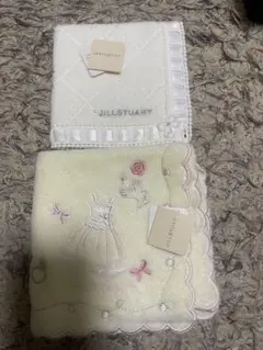 JILL STUART 刺繍入りハンカチ 2枚セット