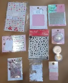 ネイルパーツ ネイルシール セット まとめ売り