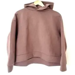 アースミュージック&エコロジー プルオーバー パーカー モカ フリー 美品