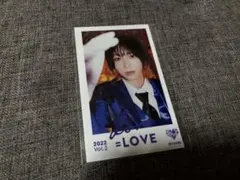 =LOVE 野口衣織 ミニフォトカード 祝祭