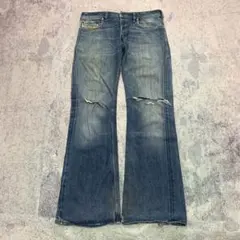 archive Diesel grunge flare denim y2k