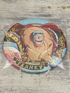 ワンピース　缶バッジ　バースデー　フランキー