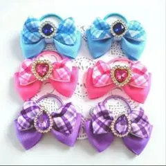 リボンヘアゴム・リボンストラップ