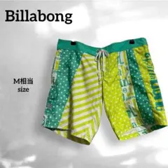 【Billabong】(M相当)水着 サーフパンツ ボードショーツグリーン系