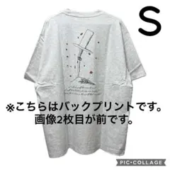 GU ONE PIECE グラフィックT チョッパー 半袖 ライトグレー S .