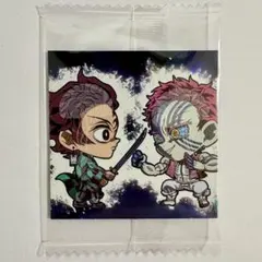 鬼滅の刃 ディフォルメシールウエハース 其ノ十四 シークレット 炭治郎 猗窩座