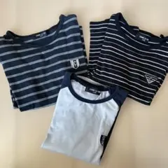 COMME CA ISM コムサ　100 長袖3着