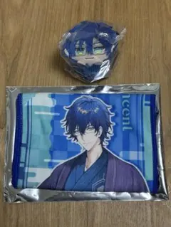 極楽湯 にじさんじ もちころりん マフラータオル レオス ヴィンセント