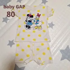 【baby GAP】 ミニーマウス&デイジーダック セットアップ 80