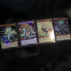 遊戯王ラッシュデュエル カード4枚セットのサムネイル