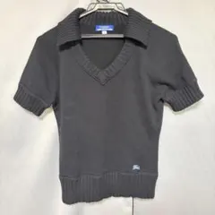 BURBERRY BLUE LABEL バーバリー 襟付き サマーニットのサムネイル
