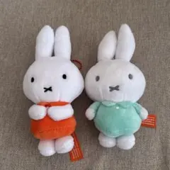 miffy ぬいぐるみマスコット 2体セット - メルカリ