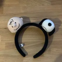 USJ スヌーピー チャーリーブラウン カチューシャ