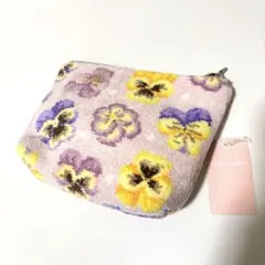 フェイラー　パンジー　花　ポーチ
