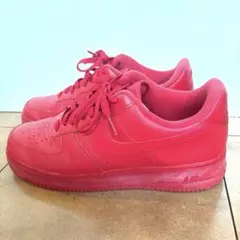 NIKE エアフォース1 07 レッド 28.0cm スニーカー