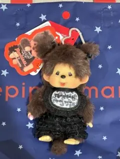 新品♡タグ付き】モンチッチ×レピピアルマリオ 女の子 ぬいぐるみ