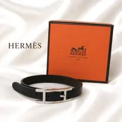 ❤️HERMES ❤️エルメスア【ビーアピ】レザーブレスレット Hバックル 