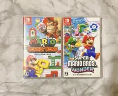 マリオVSドンキーコング スーパーマリオブラザーズワンダー　セット売り