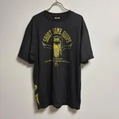 ✨良品✨ Three point【0】Tシャツ 丸首 ロゴ ワッペン 黒