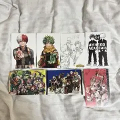 僕のヒーローアカデミア ヒロアカ ポストカード 緑谷出久 爆豪勝己 轟焦凍