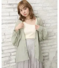 INGNI ラメシアーシャツ