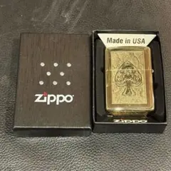 新品ビンテージ ZIPPO 天狗ブラスー貼り 1994年型 - メルカリ
