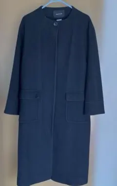 SIMPLICITE ブラック ウールコート