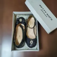 BETTY KID'S フォーマルシューズ ブラック19センチ