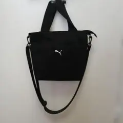 PUMA 2WAY トートバッグ ショルダーバッグ ブラック