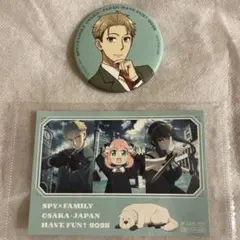 SPY×FAMILY 缶バッチステッカー　　　　　2025大阪万博フードトラック