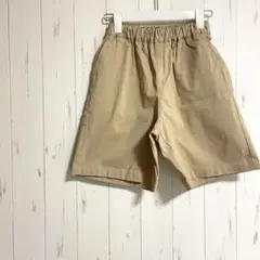 未使用タグ付　デビロック　devirock ハーフパンツ　150 ベージュ