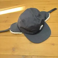 耳付きフリース内側キャップ 黒