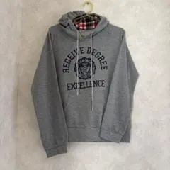 レディース グレー フード付き パーカー Mサイズ