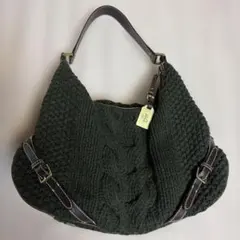 LAUREN RALPH LAUREN ケーブルニット ショルダーバッグのサムネイル
