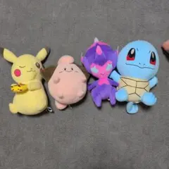 ポケピース ぬいぐるみバンド～ピチュー・ニャスパー・モクロー