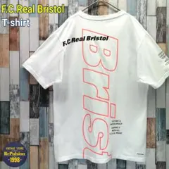 F.C.R.B.　エフシーレアルブリストル　Tシャツ　Mサイズ　ホワイトのサムネイル