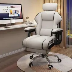 オフィスチェア｜昇降・リクライニング機能付き 人間工学ハイバック椅子