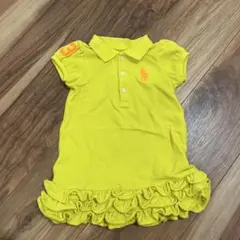 Ralph Lauren イエローポロドレス 9M
