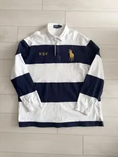 Polo Ralph Lauren ボーダー ラガーシャツ XL
