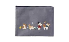 ファミリア familiar デニム ポーチ