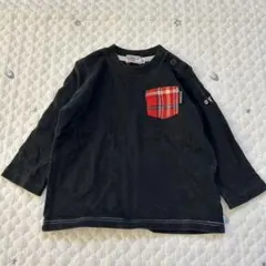 【8626】ミキハウス　ダブルビー　長袖カットソー　80cm