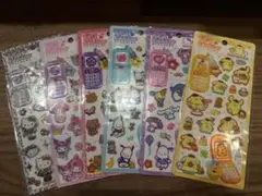 平成はっぴーフォン　新柄サンリオコンプリートセット　6点セット