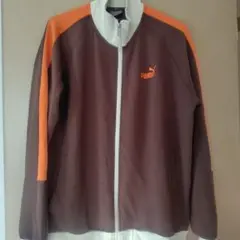 PUMA ジャージ Lサイズ ブラウン/オレンジ